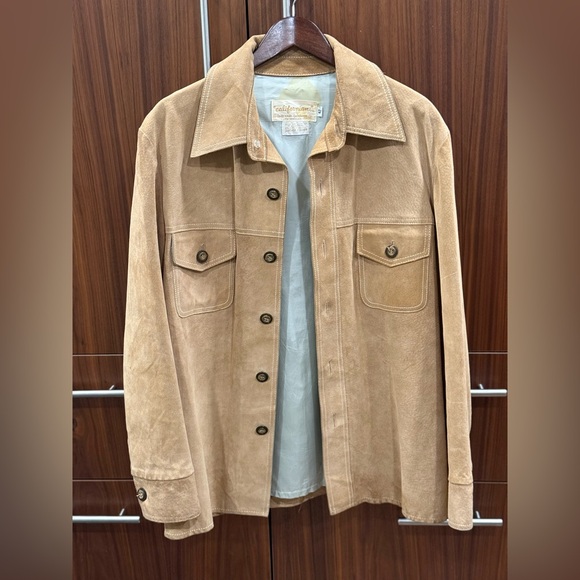 Vintage suede overshirt - Picture 1 of 3